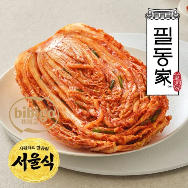 서울식 김치 필동가 CJ제일제당 포기김치 (주문 후 생산) 비비고 김치 8kg, 1개