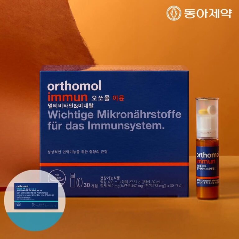 멀티비타민 오쏘몰 이뮨 30일분 + 바이탈M 7일분 증정 + 쇼핑백 증정 종합비타민 이뮨샷