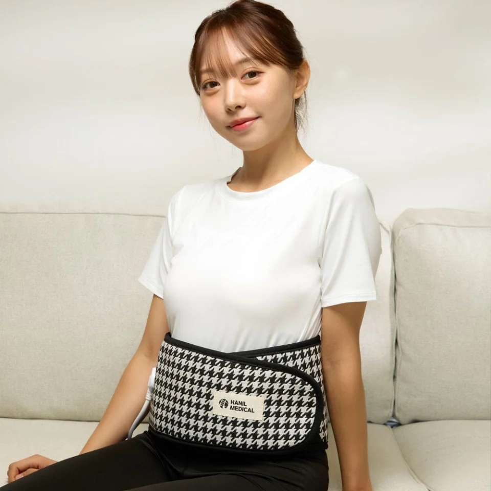 한일의료기 허리 온열 전기 찜질기 배 복부 발열 복대 벨트 찜질팩 원적외선 생리통 온열기