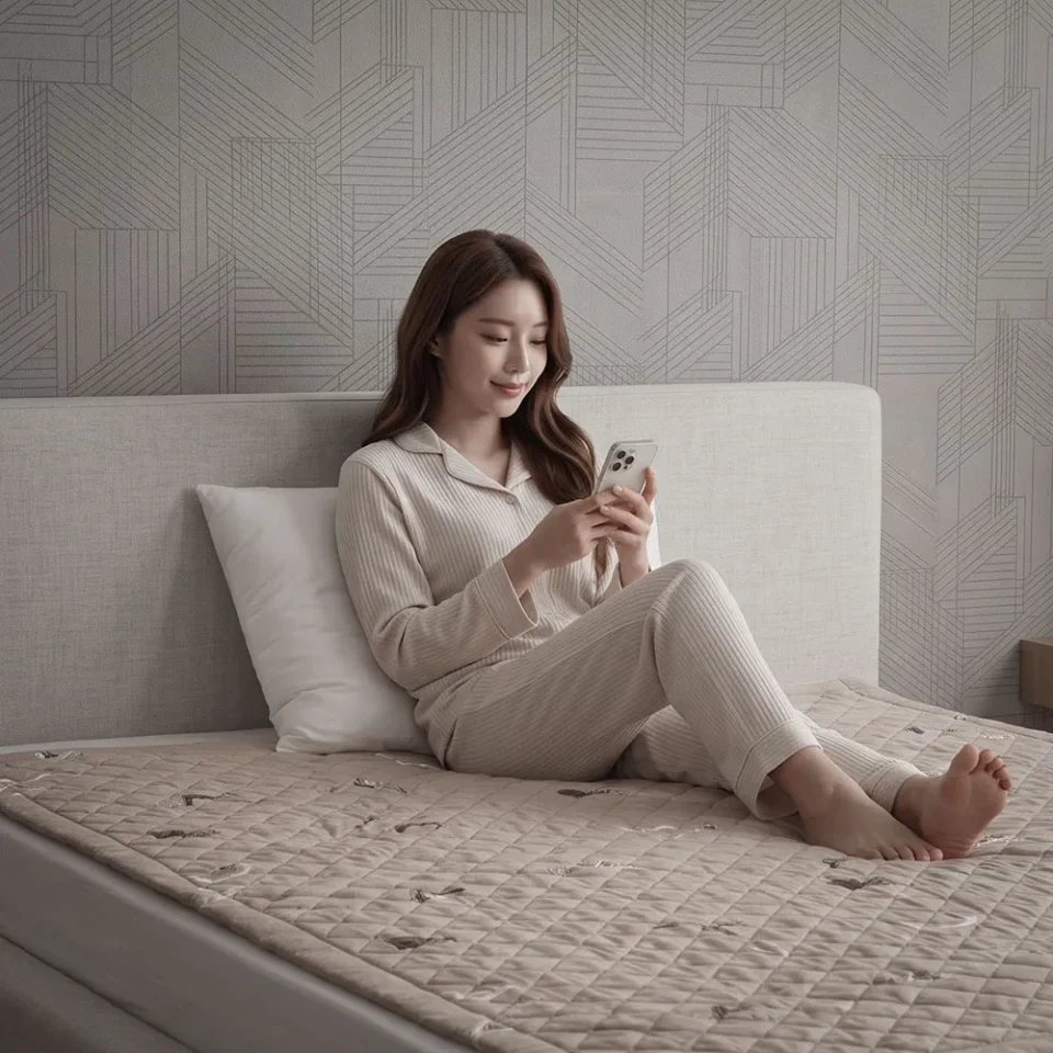 한일의료기 전자파없는 전기장판 27년형 EMF 국산 한일