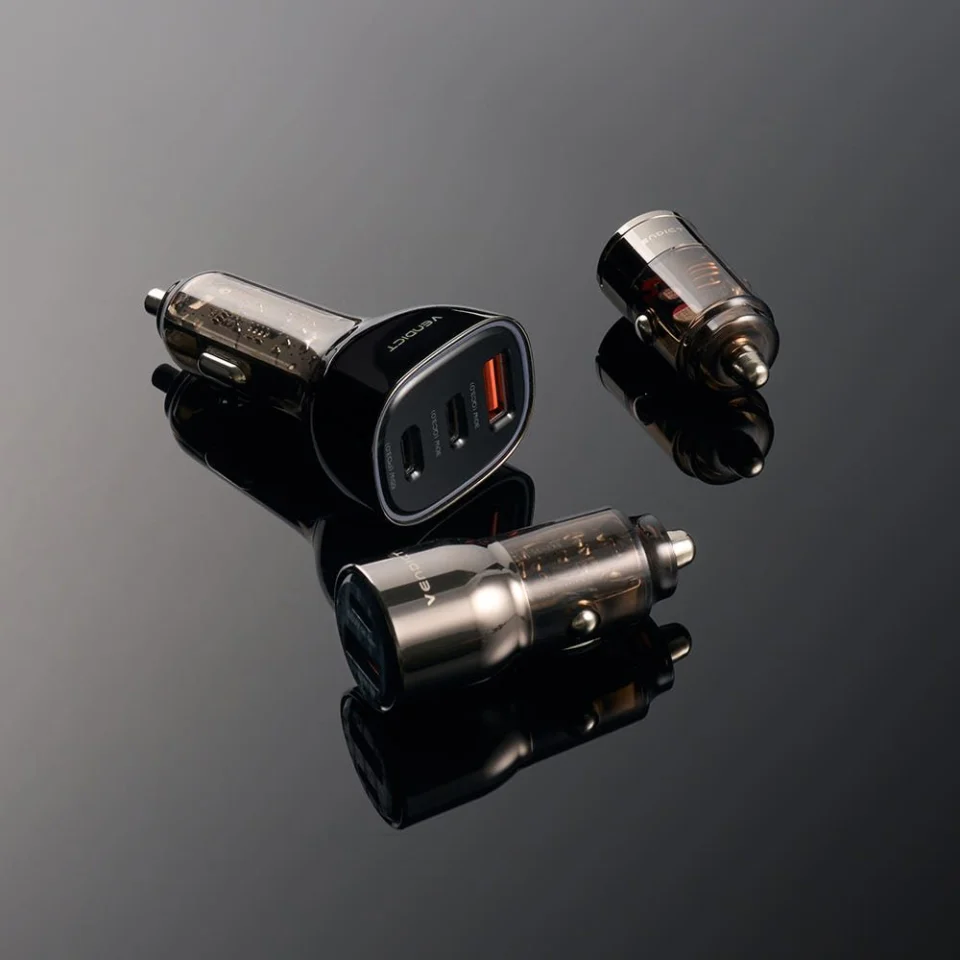 벤딕트 차량용 충전기 100W 초고속 시거잭 핸드폰 USB 자동차 듀얼 C타입 더 볼트